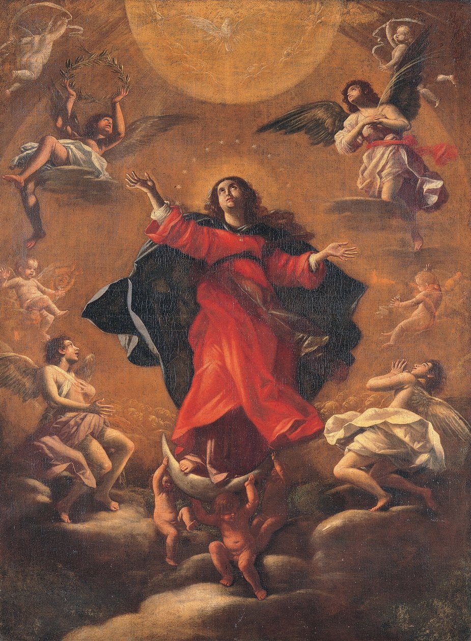 Madonna en gloria de Giovanni Baglione