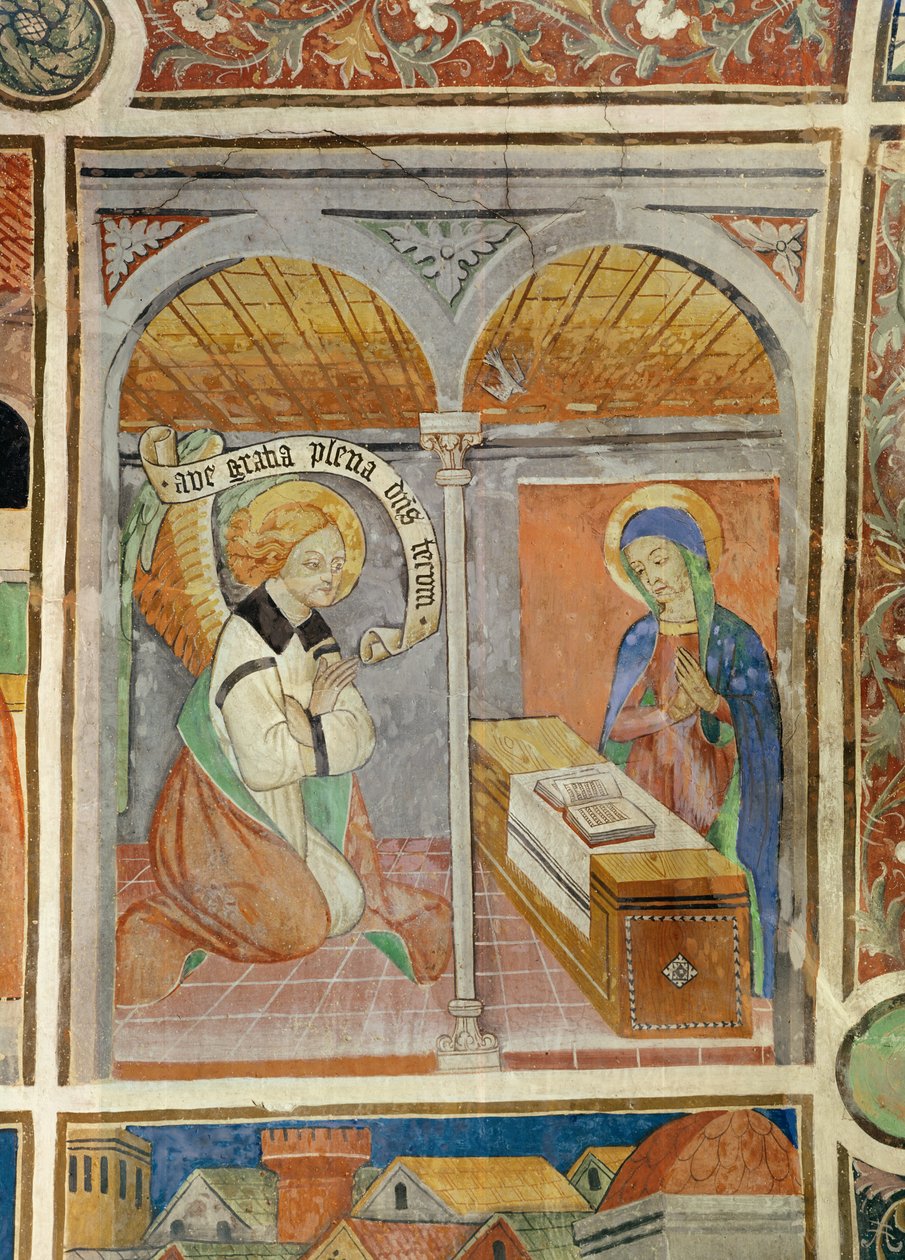 La Anunciación, c.1480 de Giovanni Baleison
