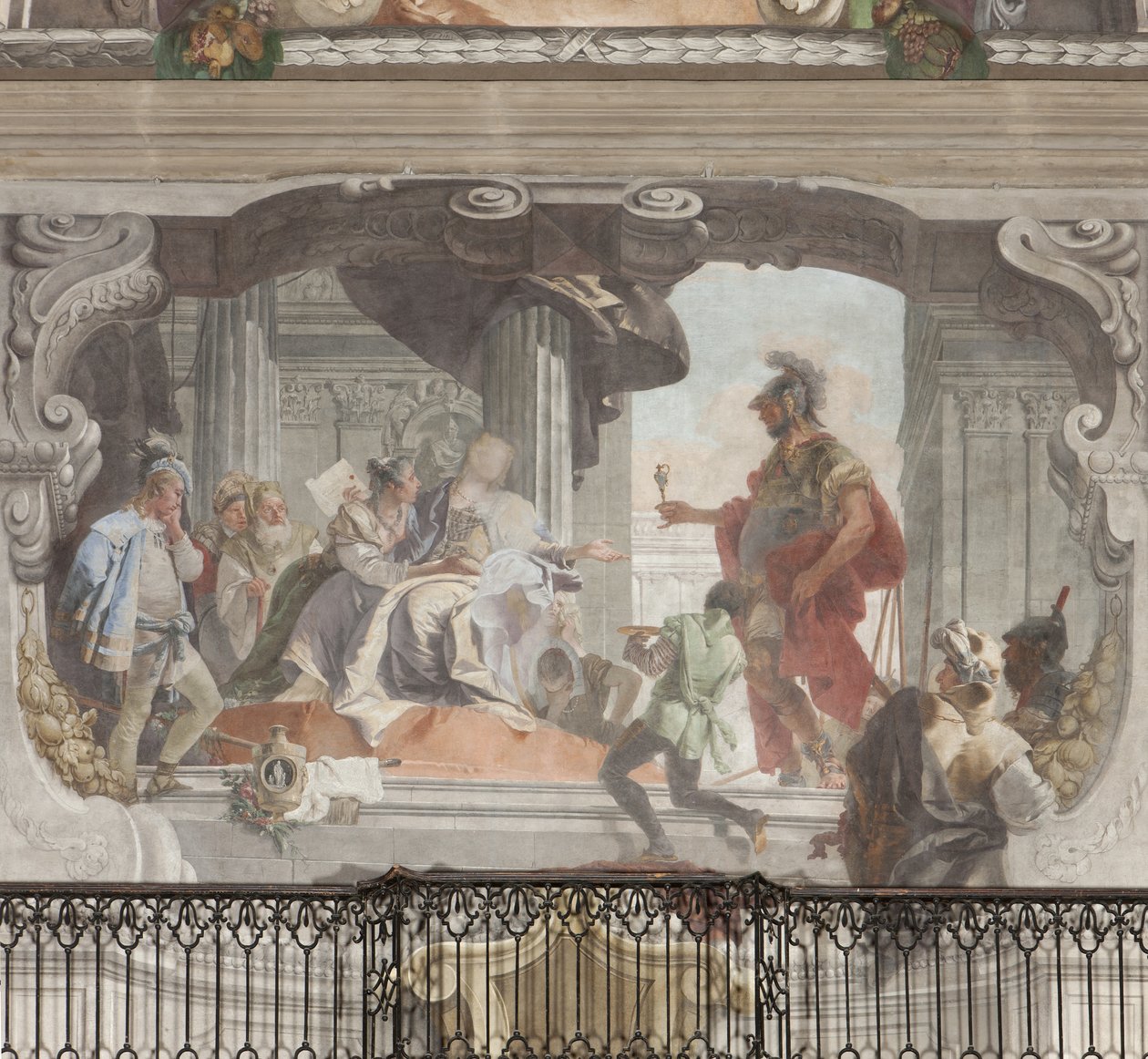 Sofonisba recibiendo el veneno de Masinisa de Giovanni Battista Tiepolo