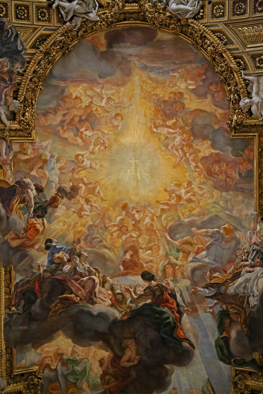 Triunfo en el nombre de Jesús de Giovanni Battista Gaulli
