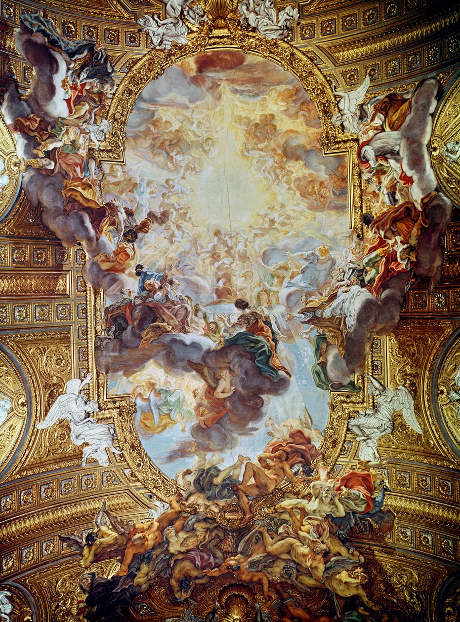 Triunfo en el Nombre de Jesús de Giovanni Battista Gaulli
