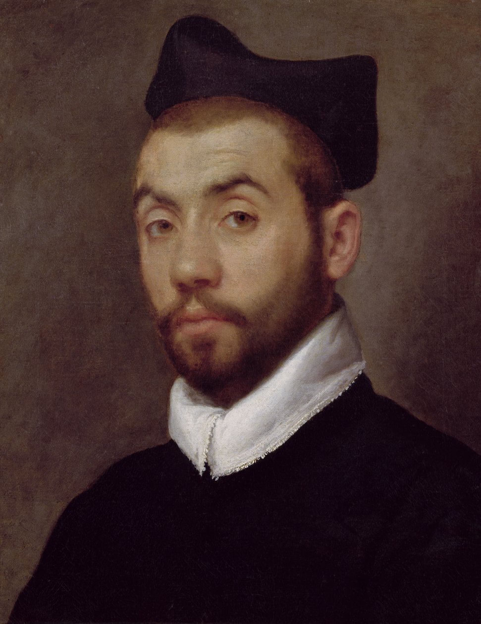 Retrato de un Hombre, presumiblemente Clement Marot (c.1495-1544) de Giovanni Battista Moroni