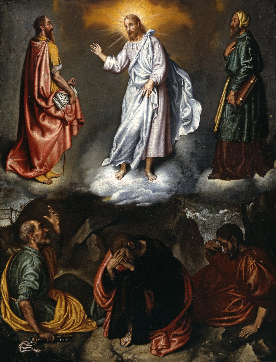 La transfiguración de Giovanni Battista Moroni