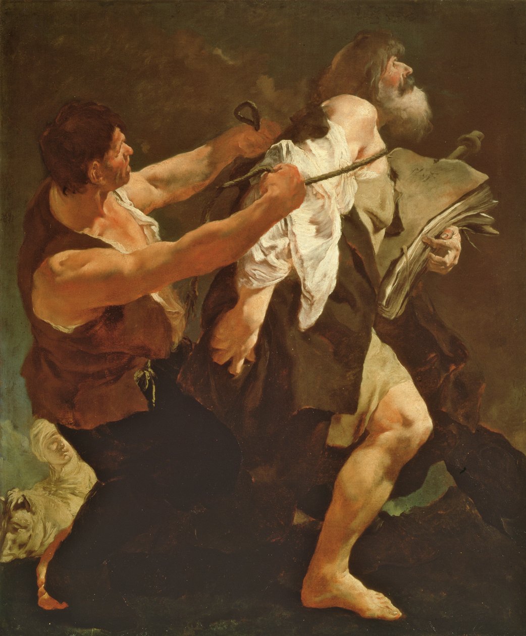 San Jaime llevado al martirio, c.1722-3 de Giovanni Battista Piazzetta