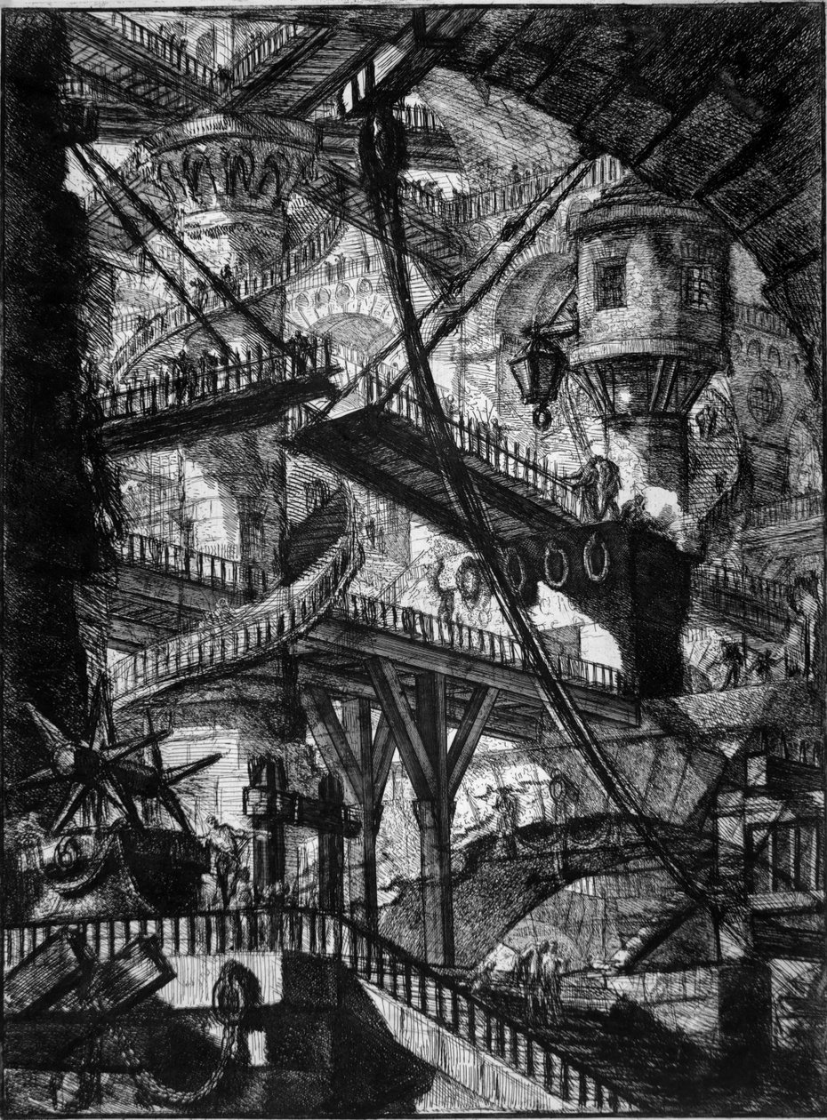 Carceri. Carpeta 7 de Giovanni Battista Piranesi
