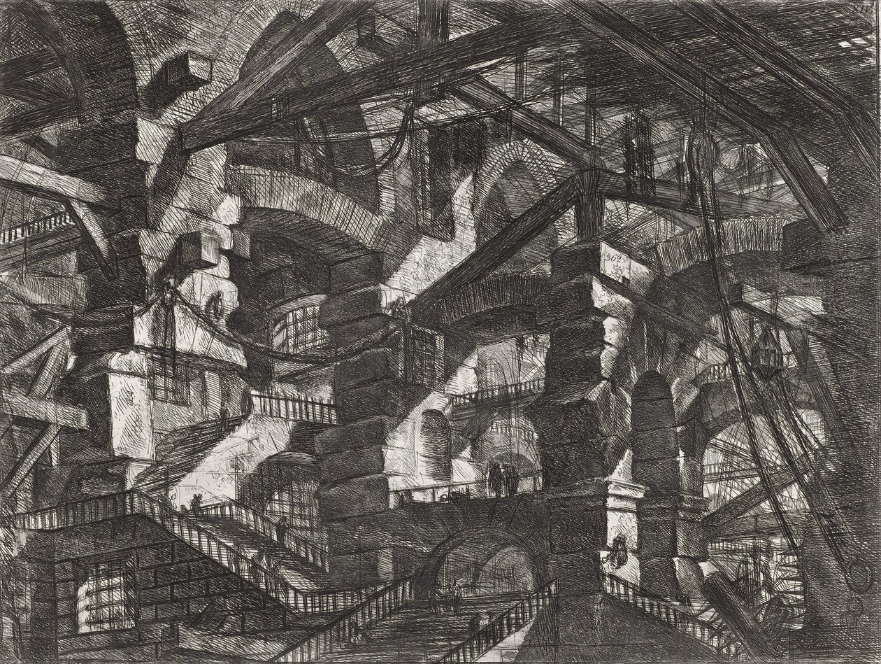 Serie Carceri, Placa XIV de Giovanni Battista Piranesi