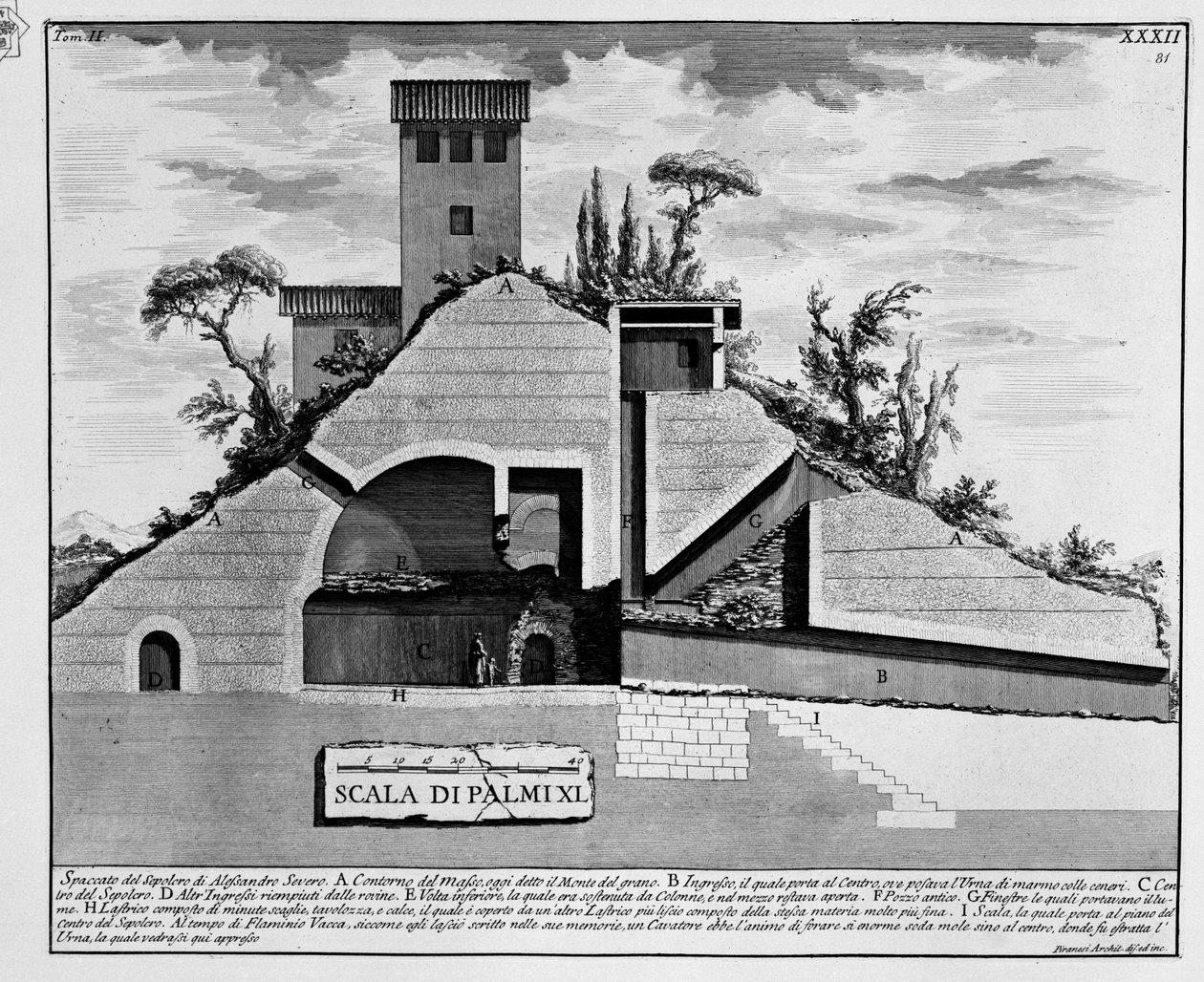 Monte del Grano de Giovanni Battista Piranesi