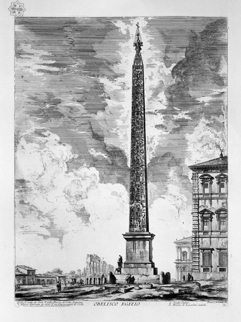 Obelisco Lateranense de Giovanni Battista Piranesi