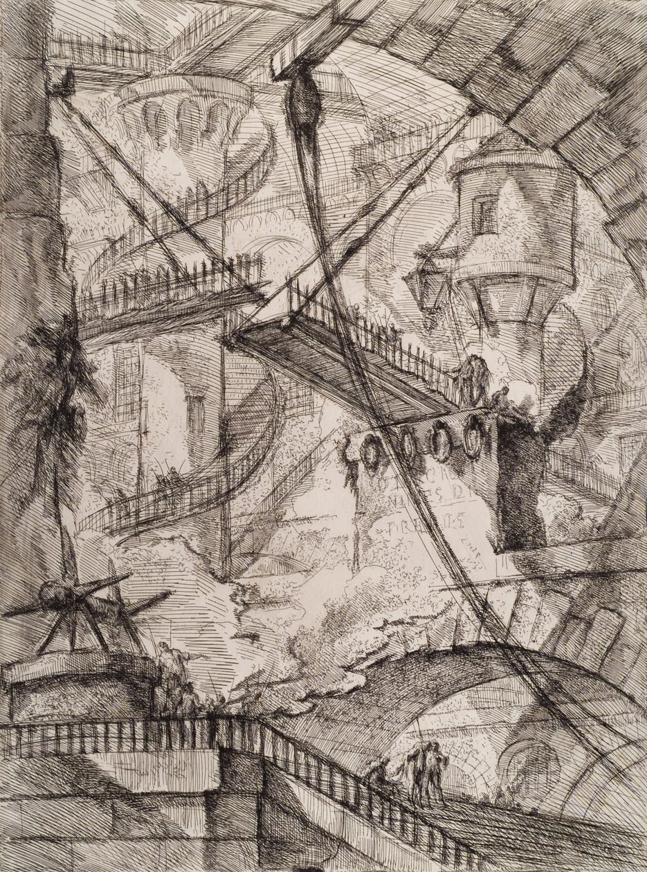 El puente levadizo de Giovanni Battista Piranesi