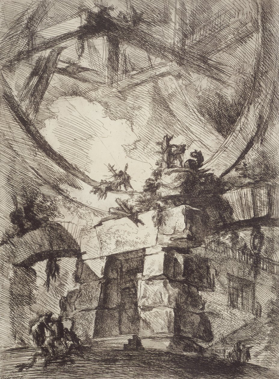 La rueda gigante de Giovanni Battista Piranesi