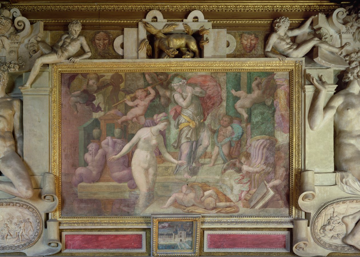 Venus en la Fuente, de la Galerie François I, 1535-40 de Giovanni Battista Rosso Fiorentino