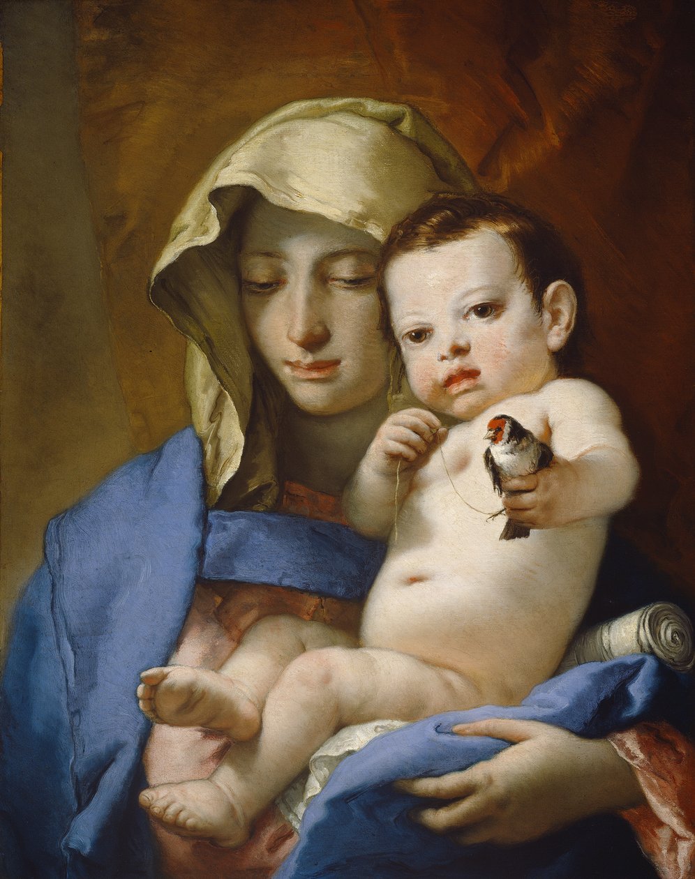 Madonna del Jilguero, c.1767-70 de Giovanni Battista Tiepolo