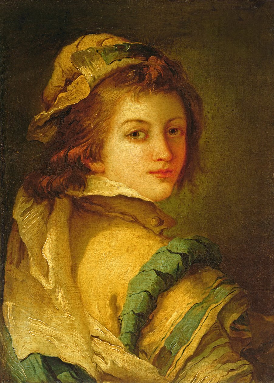 Retrato de un paje, 1762-70 de Giovanni Battista Tiepolo
