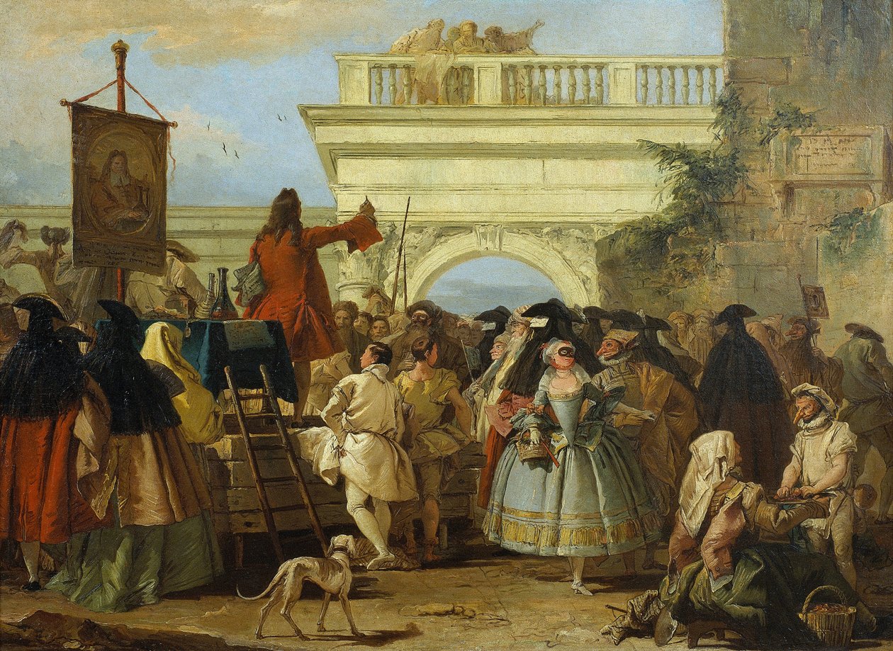 El charlatán de Giovanni Battista Tiepolo
