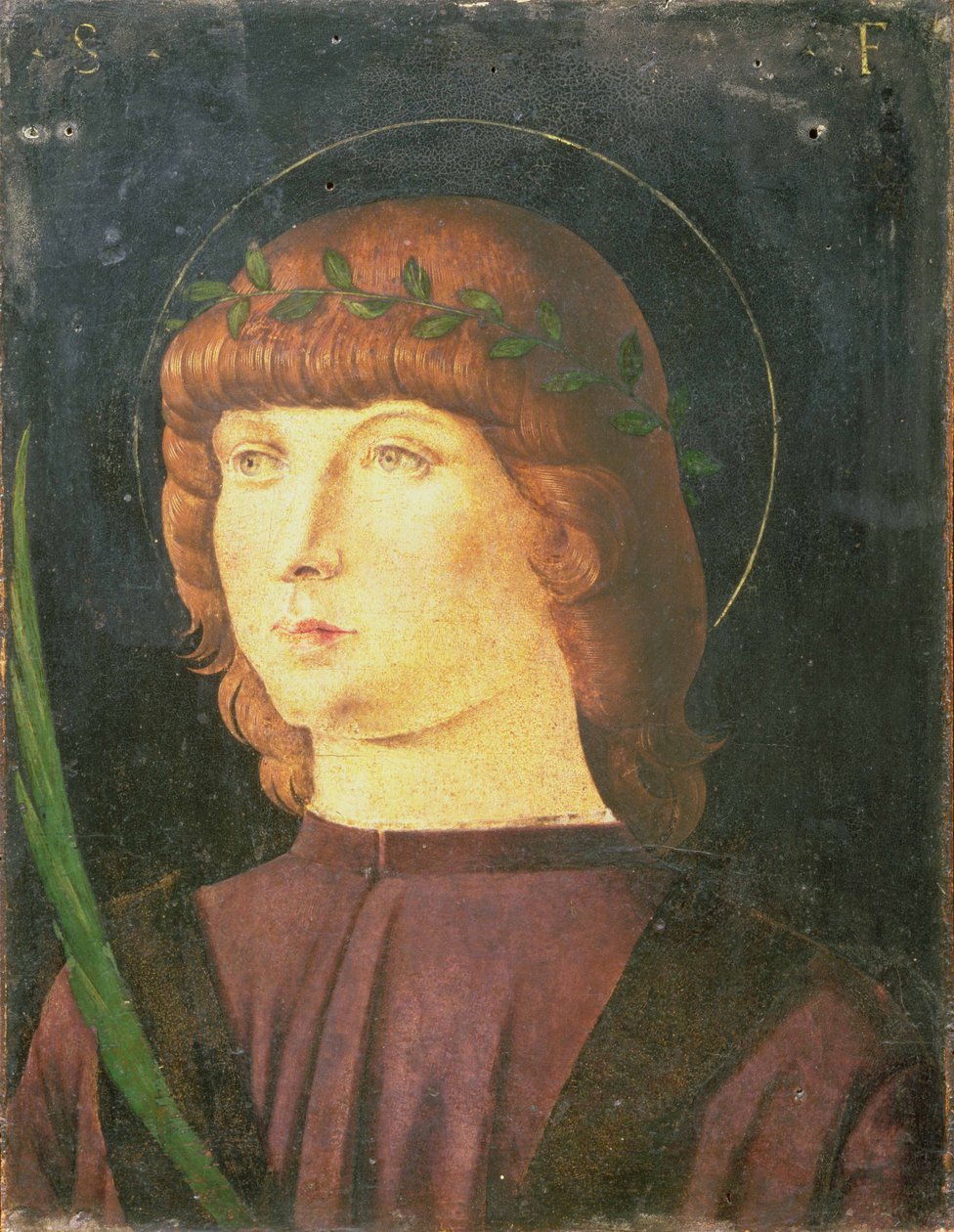 Retrato de San Lorenzo Giustiniani, Obispo de Venecia de Giovanni Bellini