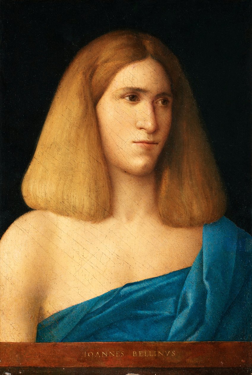 Retrato de un joven de Giovanni Bellini