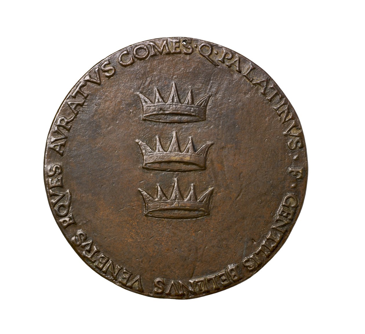 Medalla renacentista de Florencia, c.1480 de Giovanni Bellini