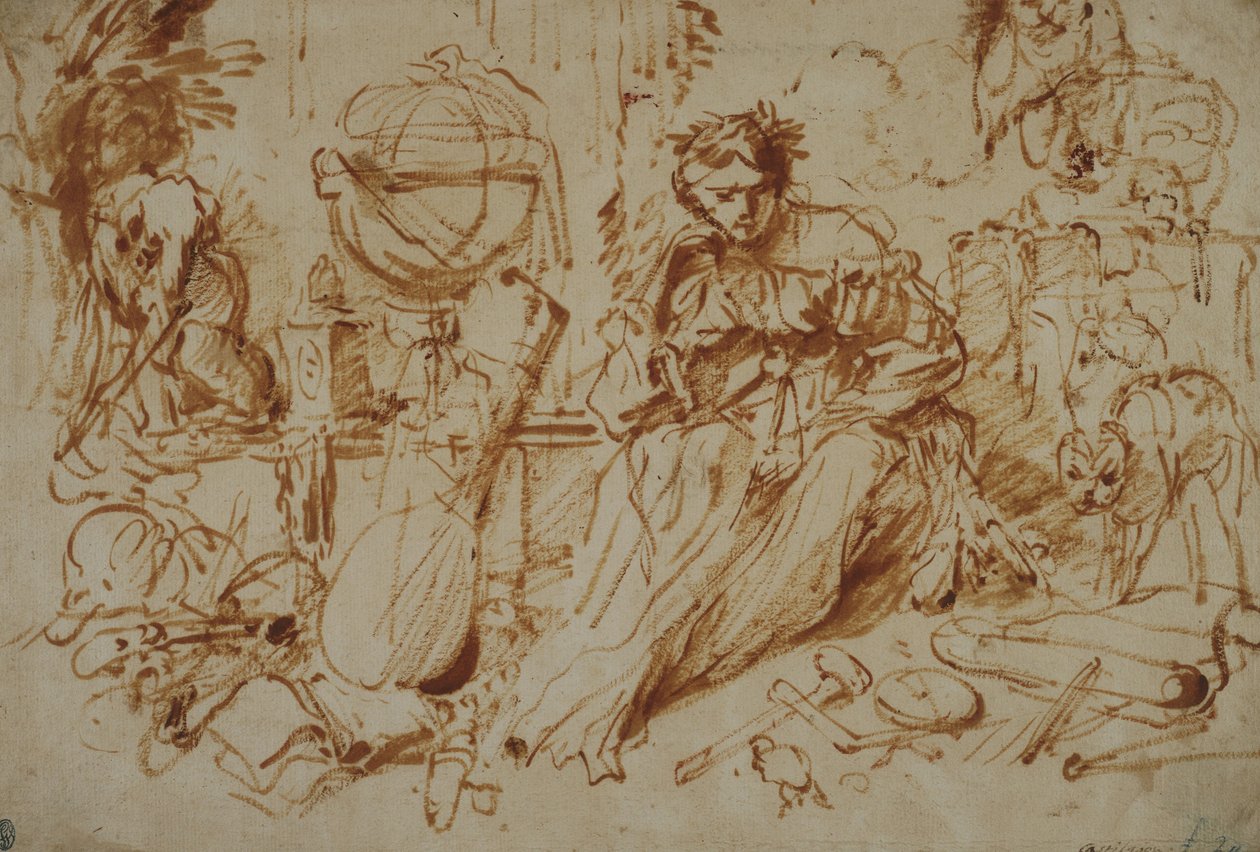 Melancolía de Giovanni Benedetto Castiglione