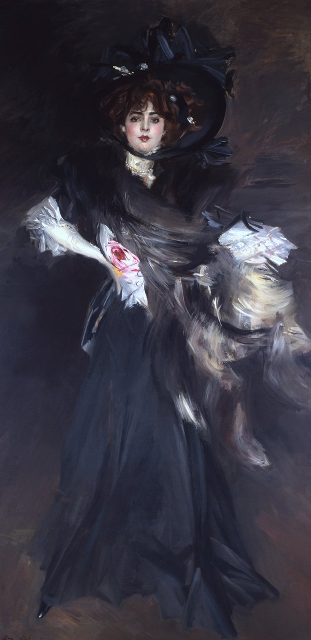 Retrato de una mujer de Giovanni Boldini