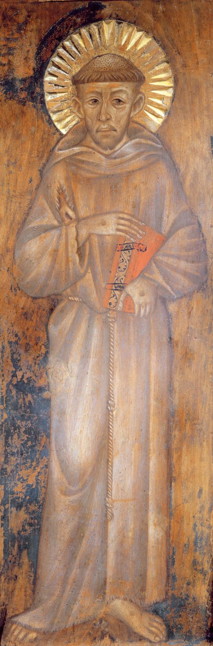 Retrato de San Francisco, c.1285 de Giovanni Cimabue