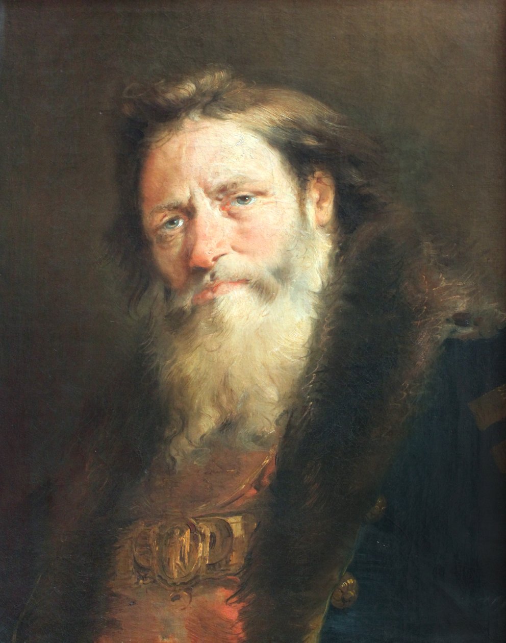 Cabeza de un anciano de Giovanni Domenico Tiepolo