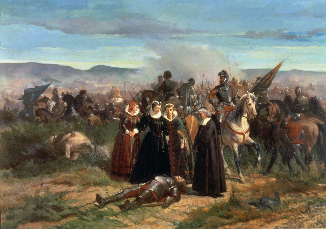 María Estuardo en la Batalla de Langside, mayo de 1568 de Giovanni Fattori