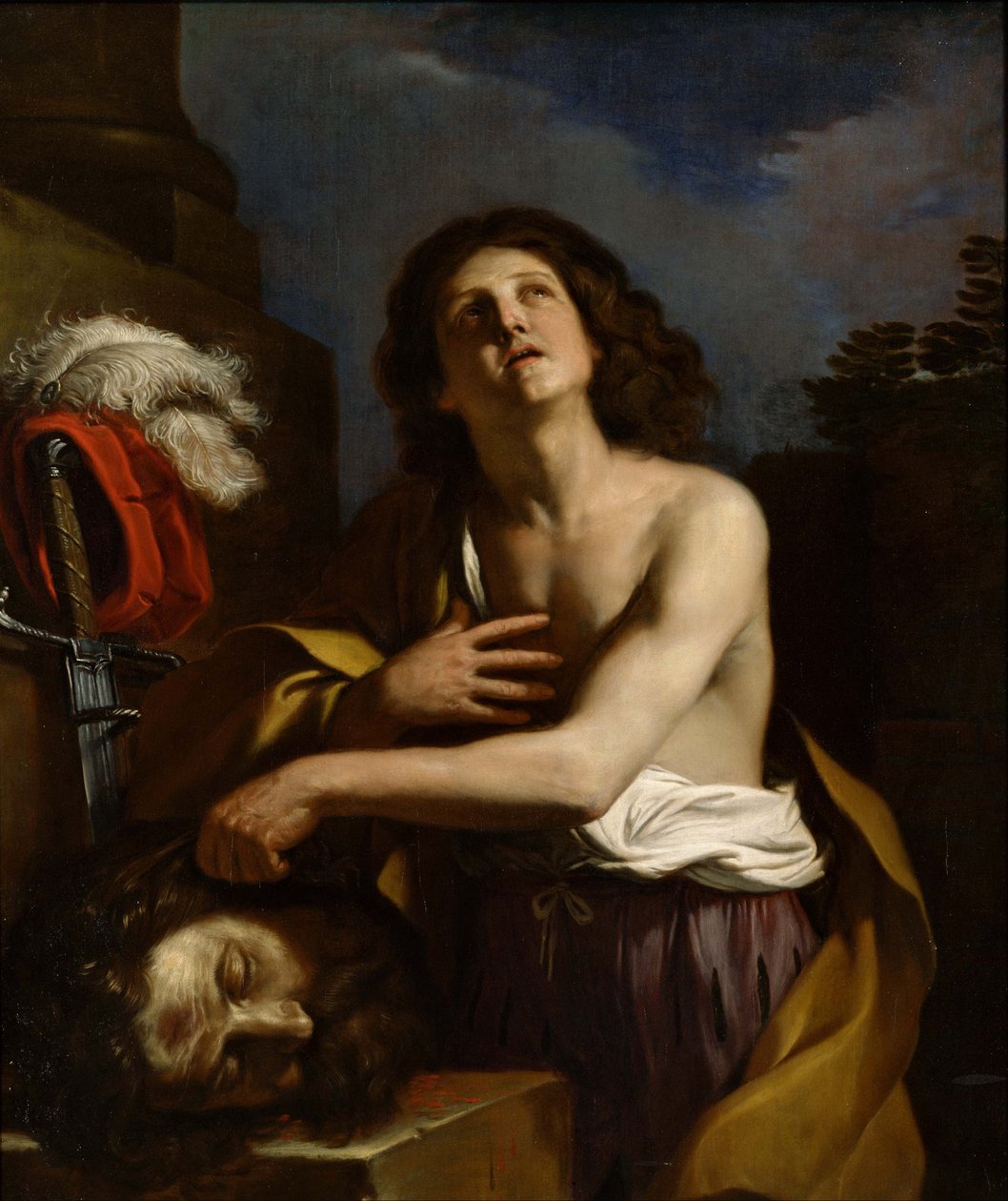 David con la cabeza de Goliat de Giovanni Francesco Barbieri