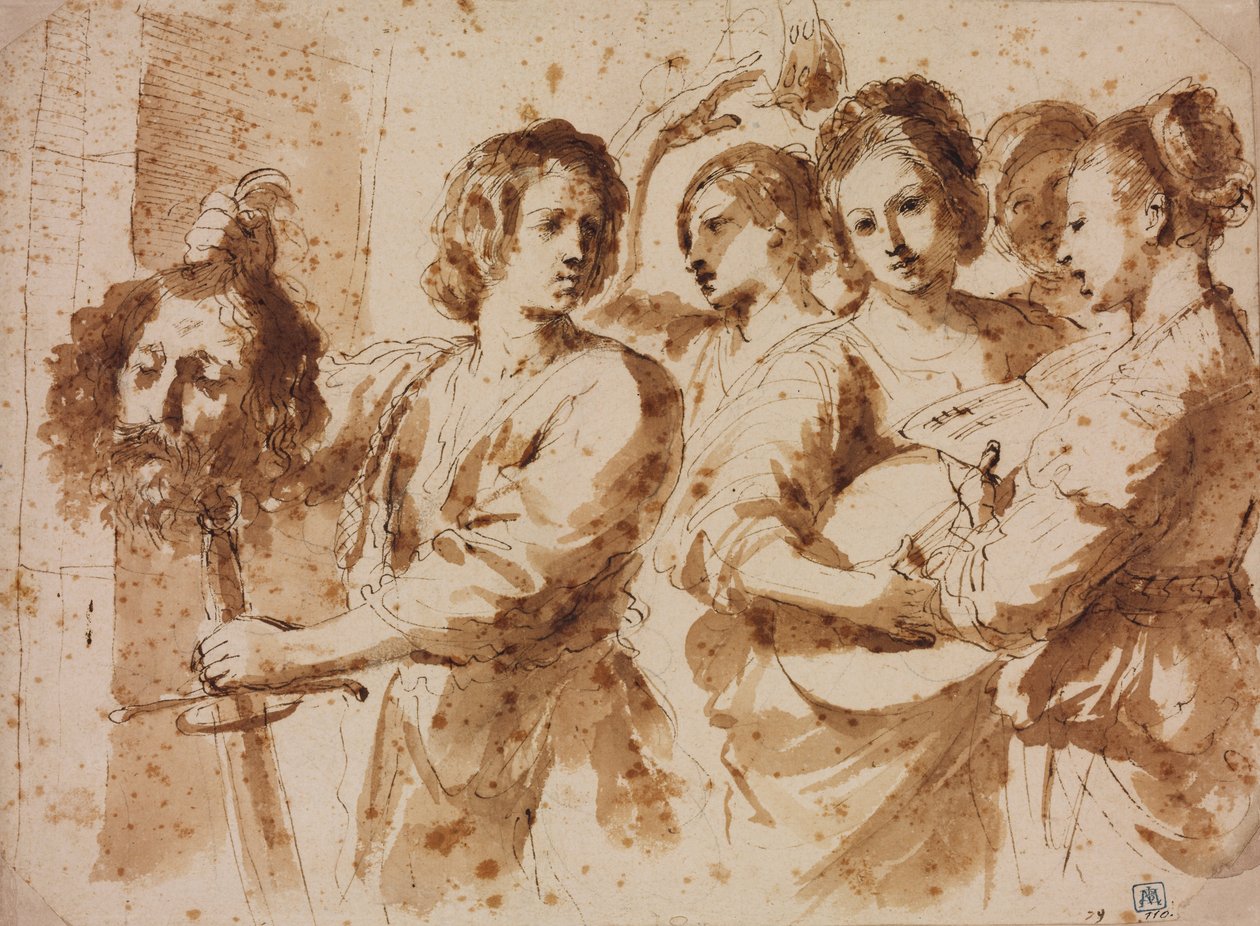El triunfo de David de Giovanni Francesco Barbieri