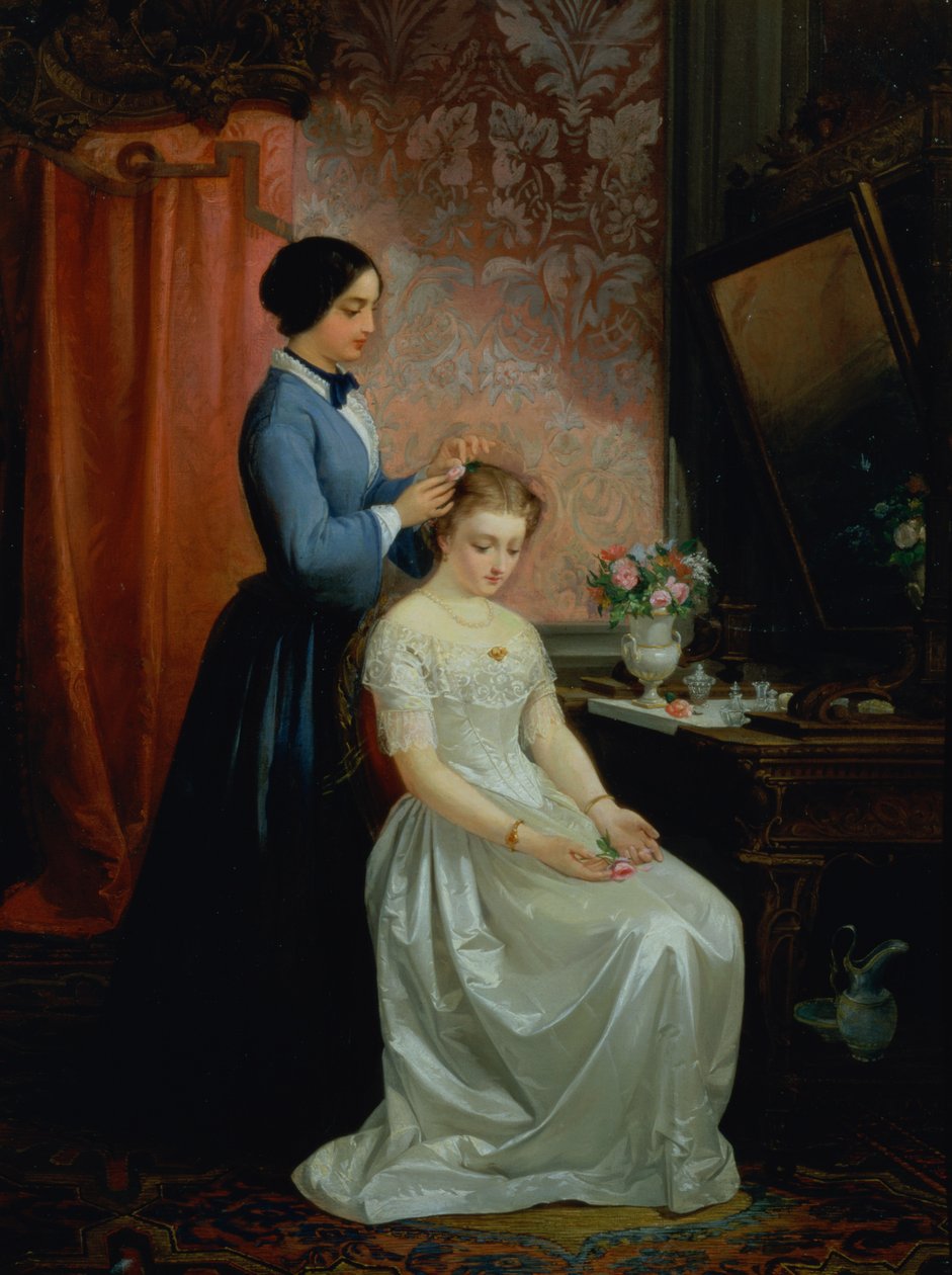 Preparándose para el baile, 1894 de Giovanni Mochi