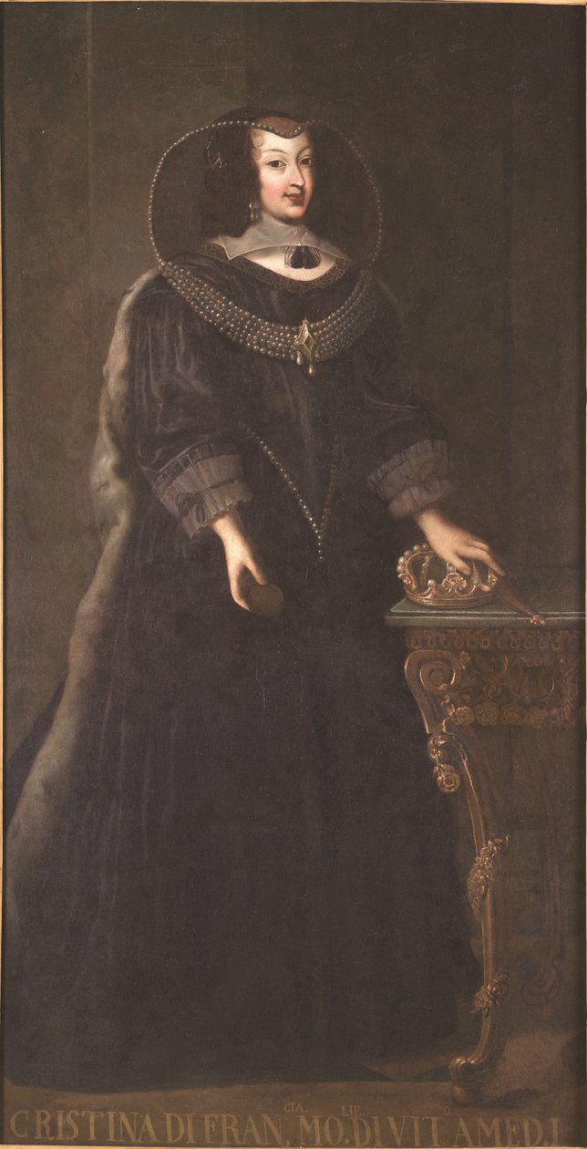 Retrato de Cristina de Francia de Giovanni Panealbo or Panalbo