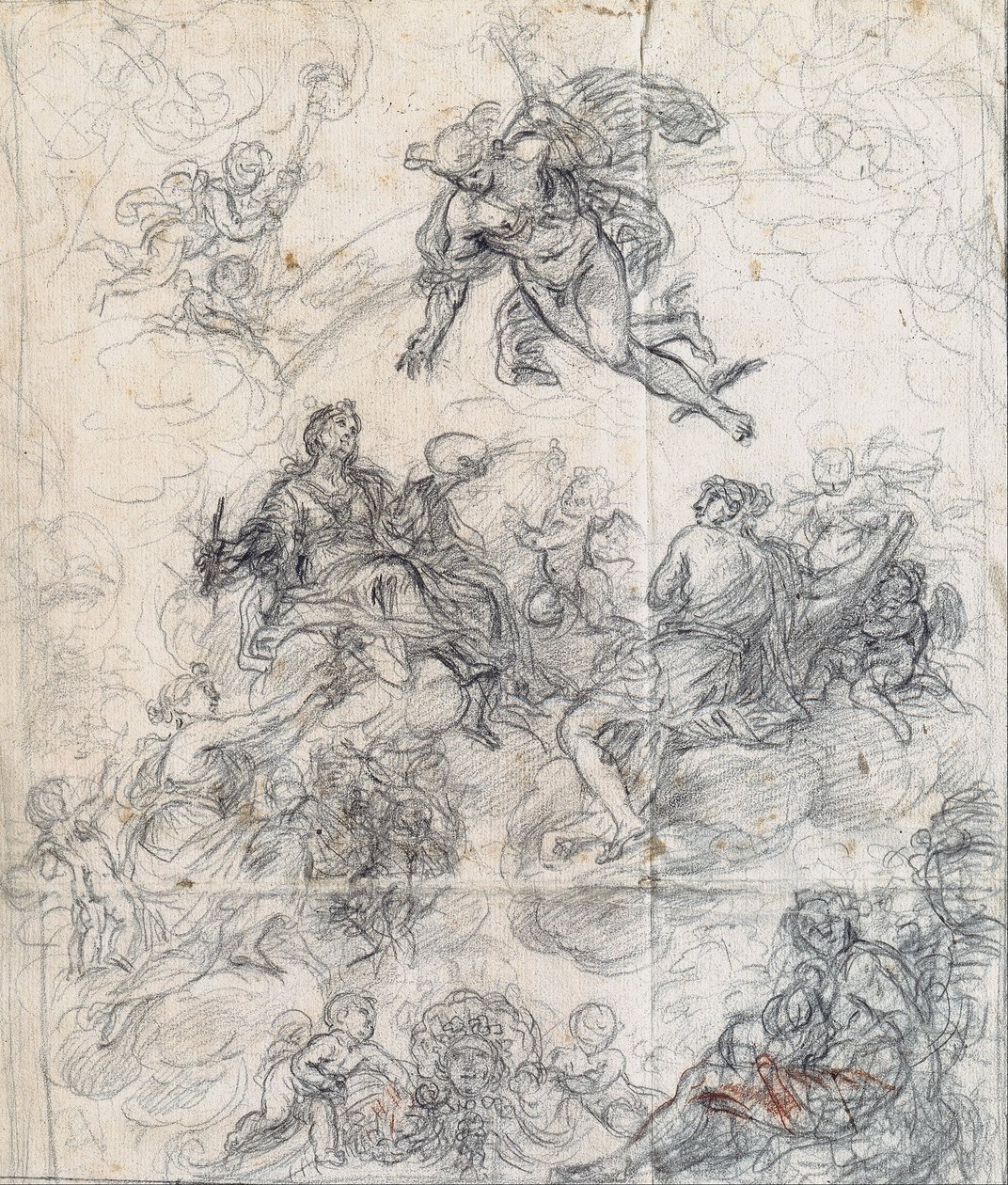 Alegoría de las artes de Giovanni Paolo Melchiori