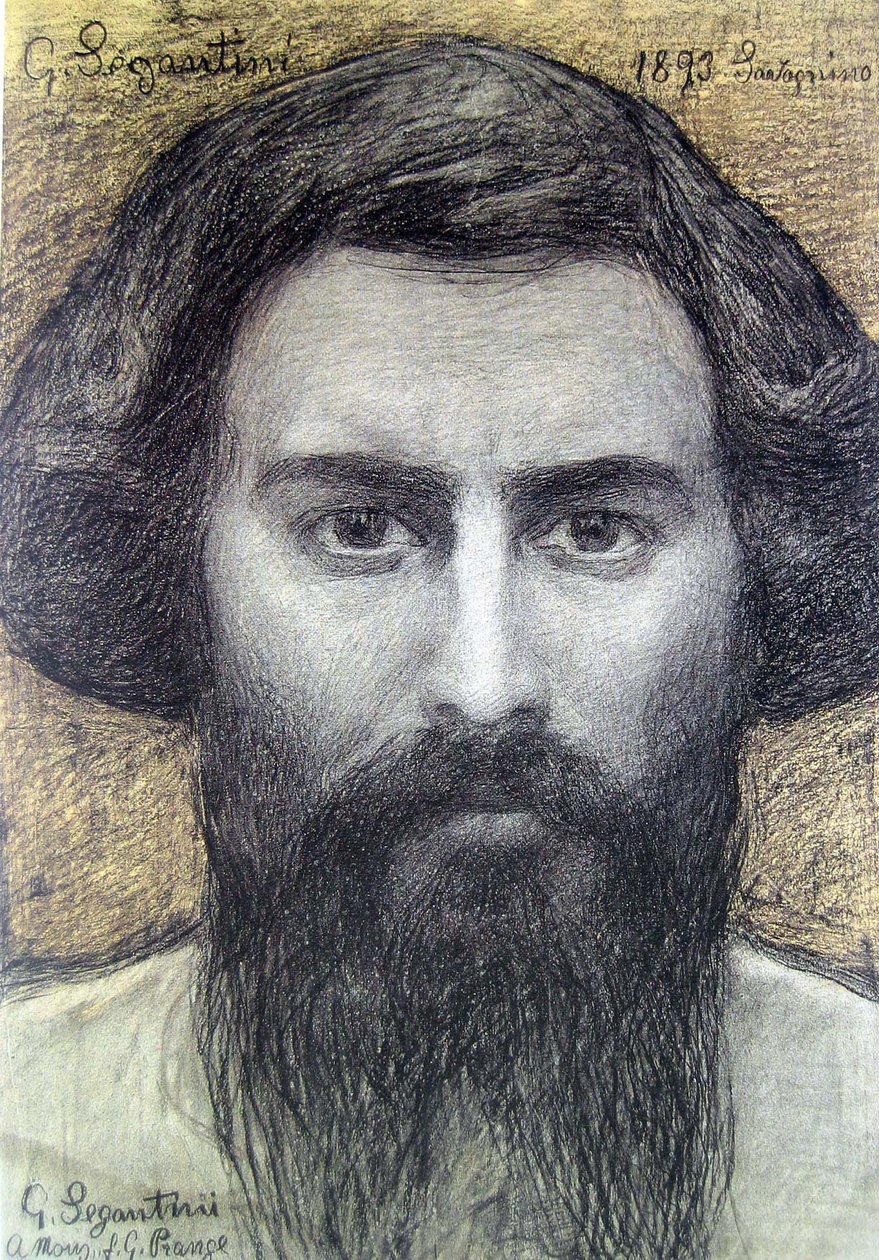 Autorretrato de Giovanni Segantini
