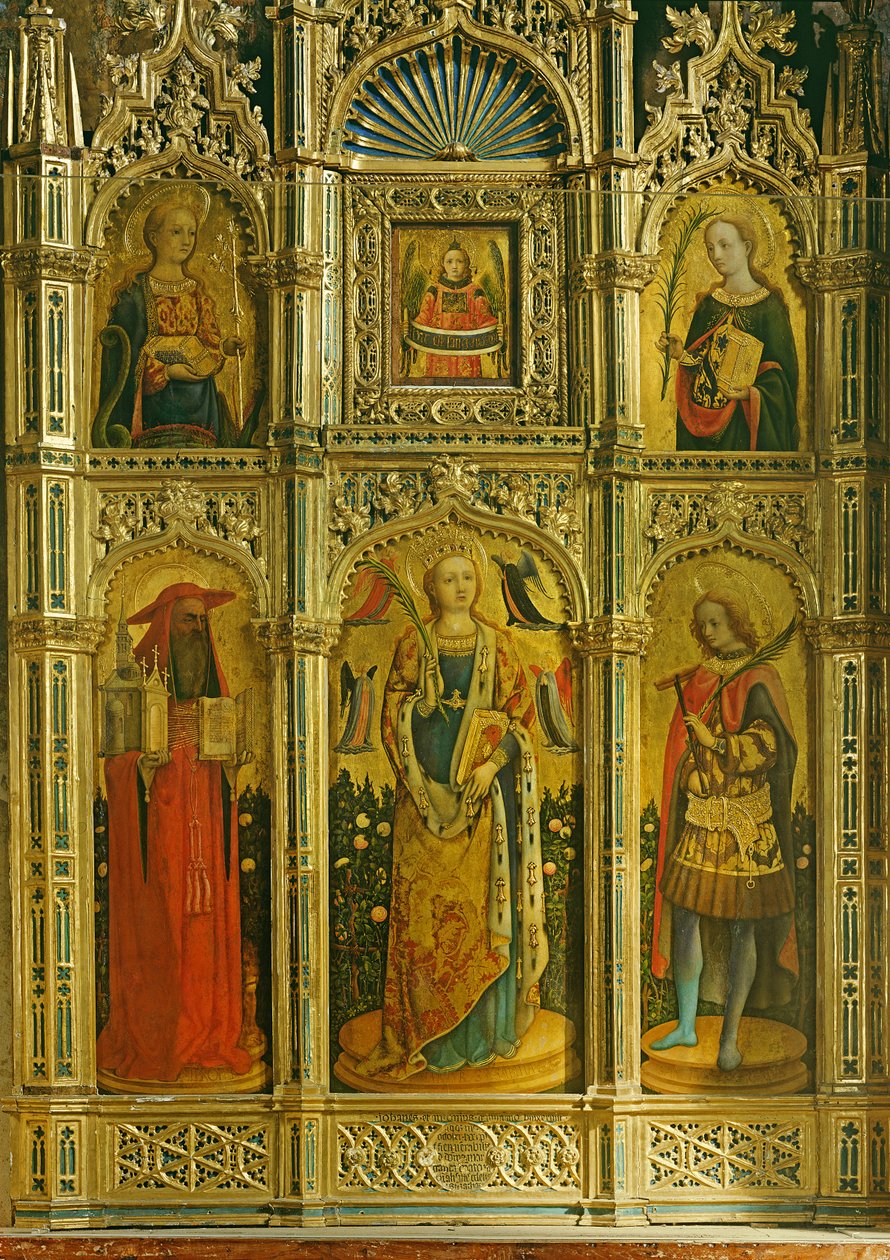Retablo de Santa Sabina, 1443 de Giovanni and Antonio da Murano