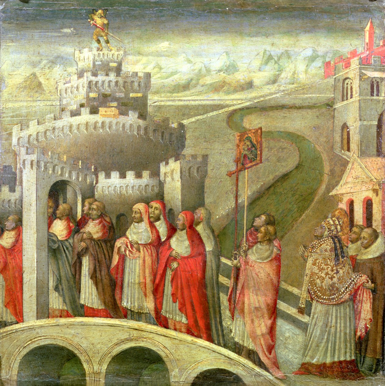 Procesión de San Gregorio al Castel Sant