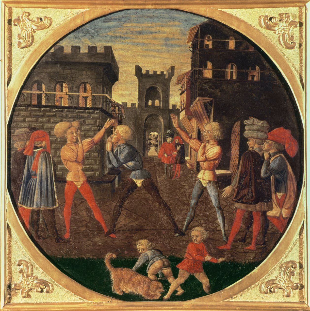 El Juego de Civettino de Giovanni di Ser Giovanni