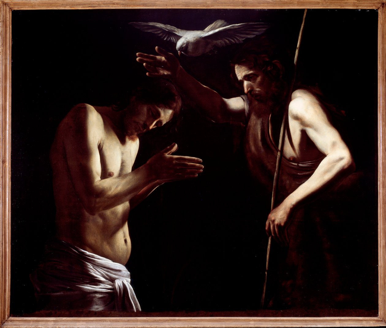 El bautismo de Jesús de Giovanni Battista Caracciolo