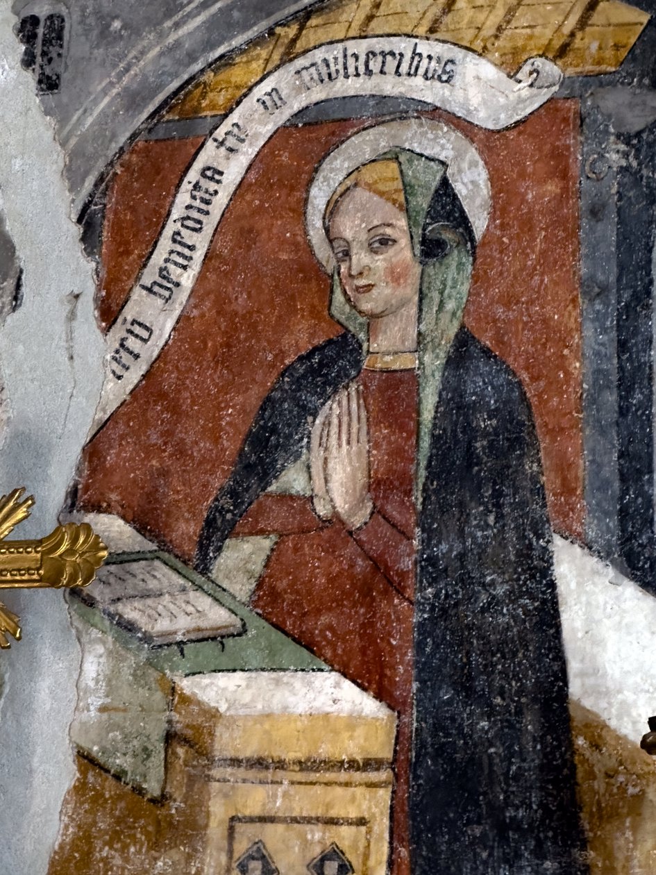 Los frescos de la capilla de la Annonciade, hacia 1470 (fresco) de Giovanni (attr. to) Baleison