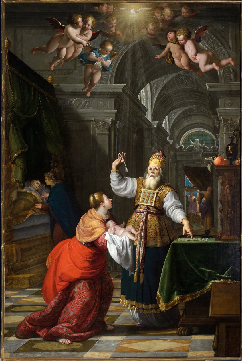 Triunfo del nombre de San Juan Bautista de Giovanni Andrea Ansaldo
