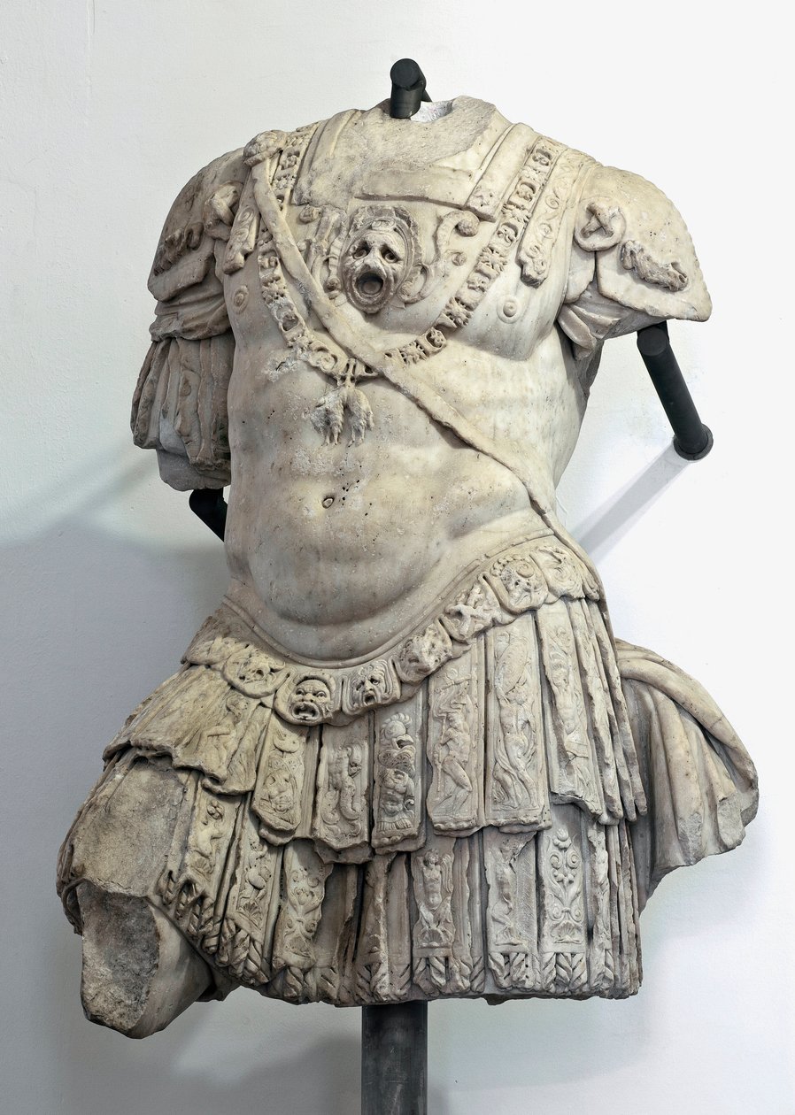 Busto de mármol de Andrea Doria, condotiero y almirante de Génova de Giovanni Angelo Montorsoli