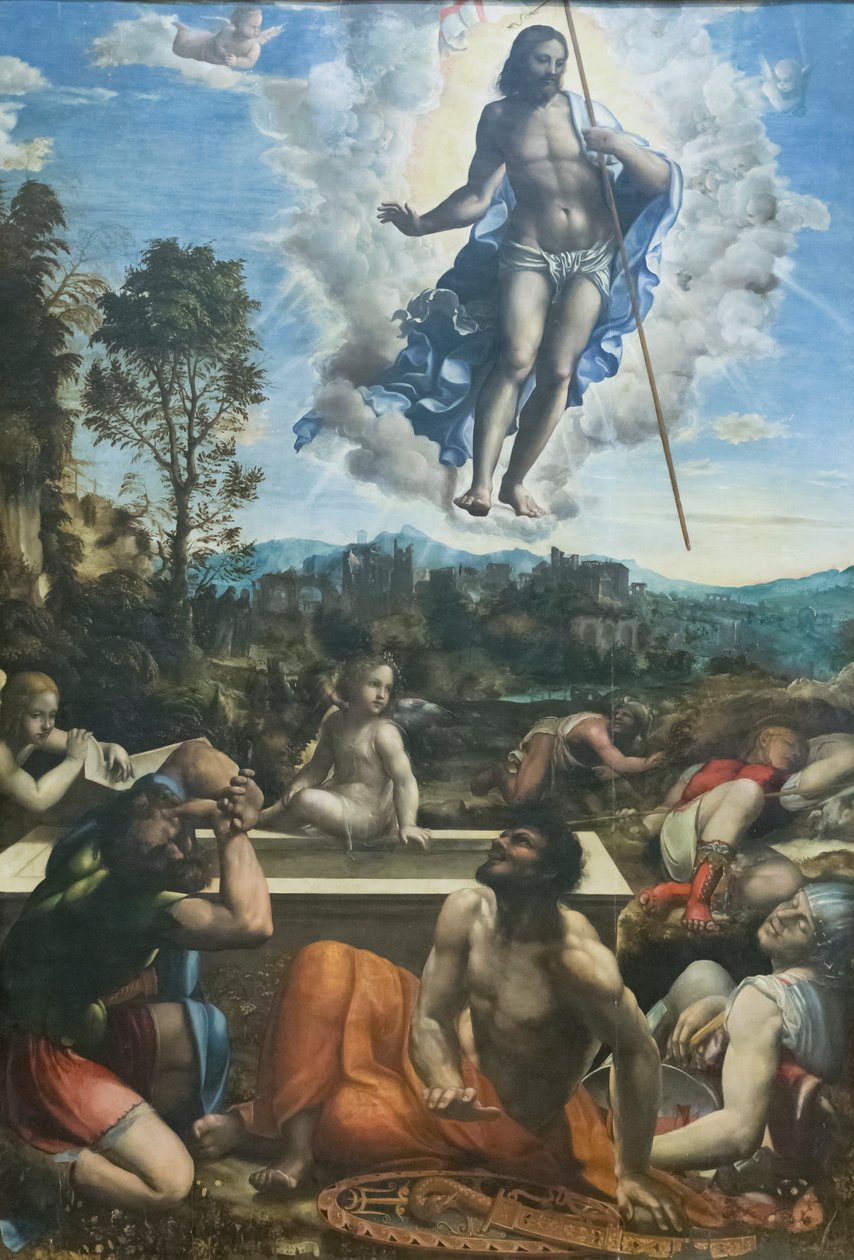 Resurrección de Cristo de Giovanni Antonio Bazzi Sodoma