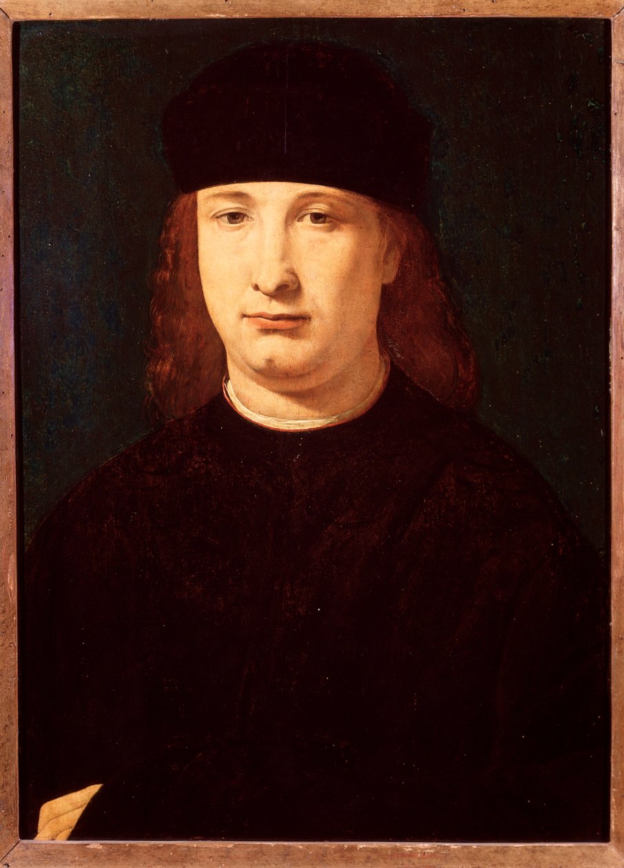Retrato del poeta italiano Girolamo Casio de Giovanni Antonio Boltraffio