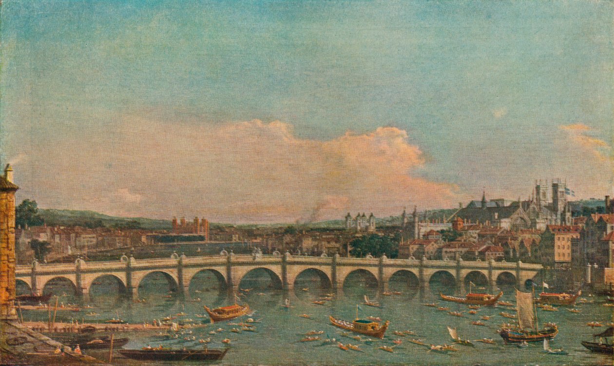 Puente de Westminster de Giovanni Antonio Canal