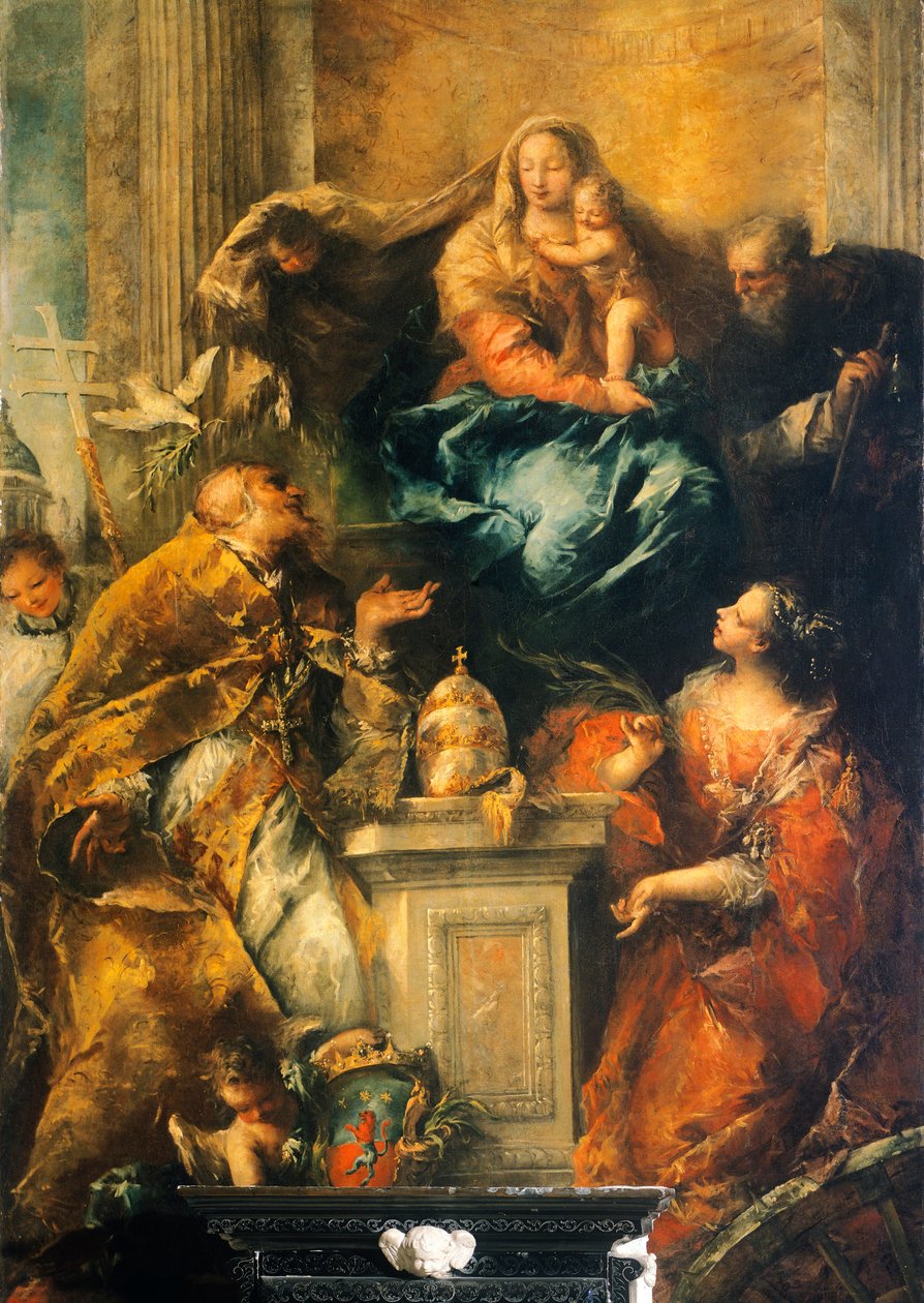 Retablo Ferri, c. 1755 de Giovanni Antonio Guardi