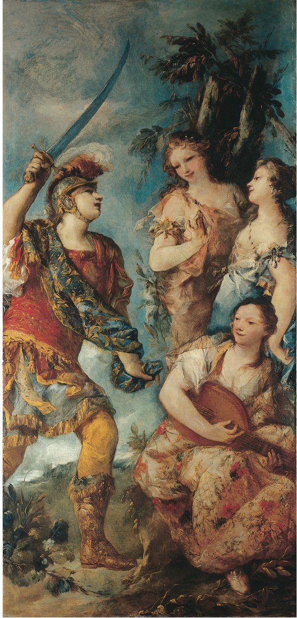 Rinaldo y las Ninfas de Giovanni Antonio Guardi