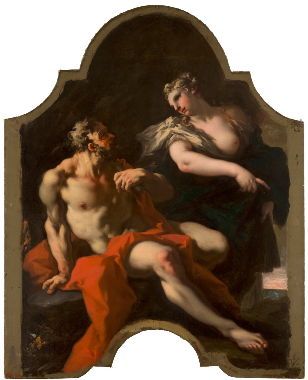 Representación mitológica o alegórica de Giovanni Antonio Pellegrini