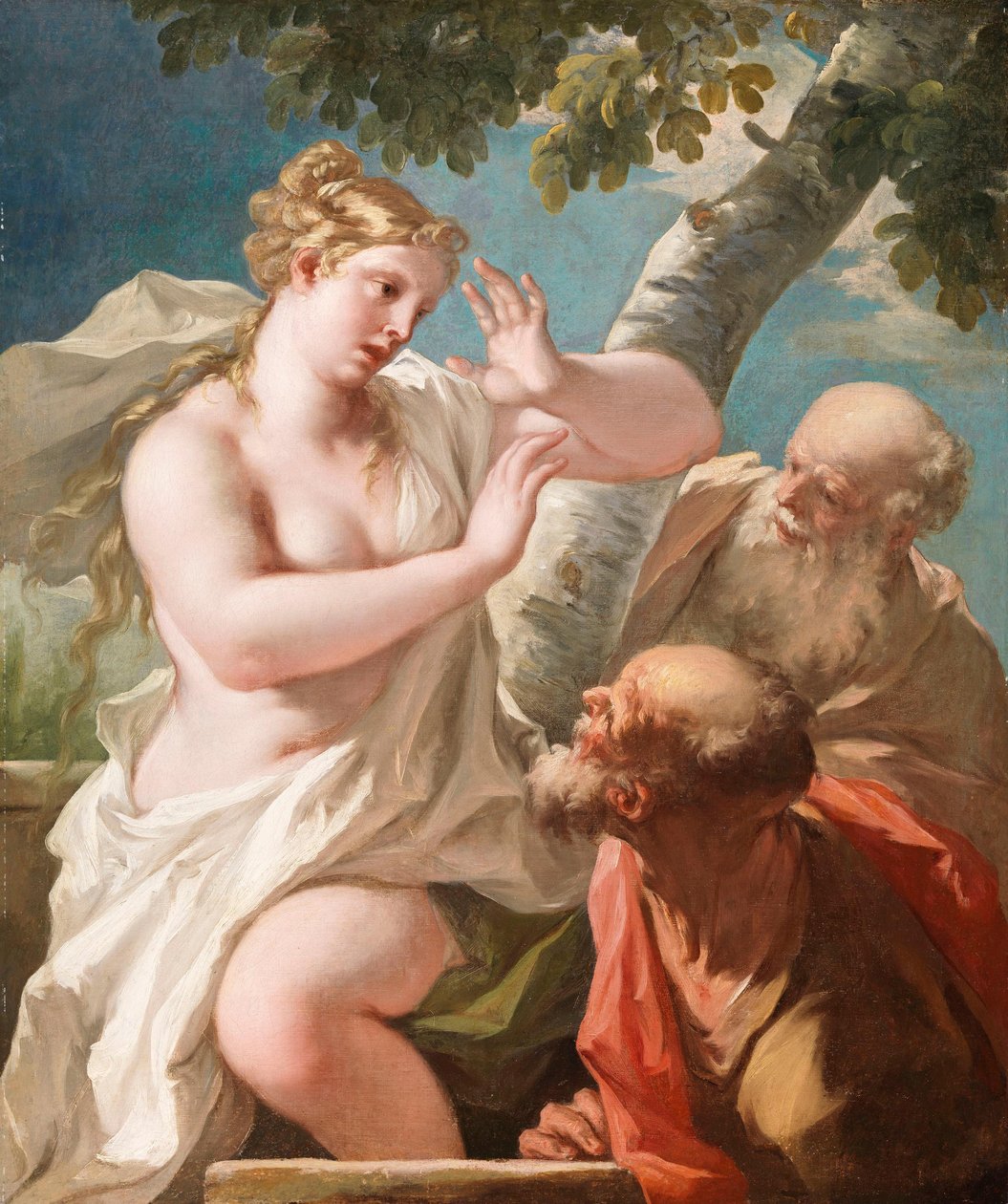 Susana y los viejos de Giovanni Antonio Pellegrini