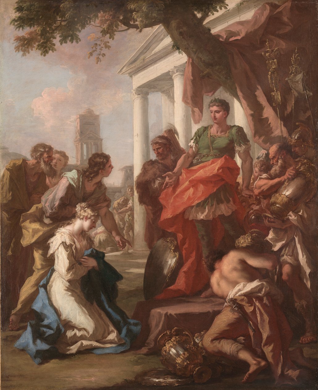 The Continence of Scipio de Giovanni Antonio Pellegrini