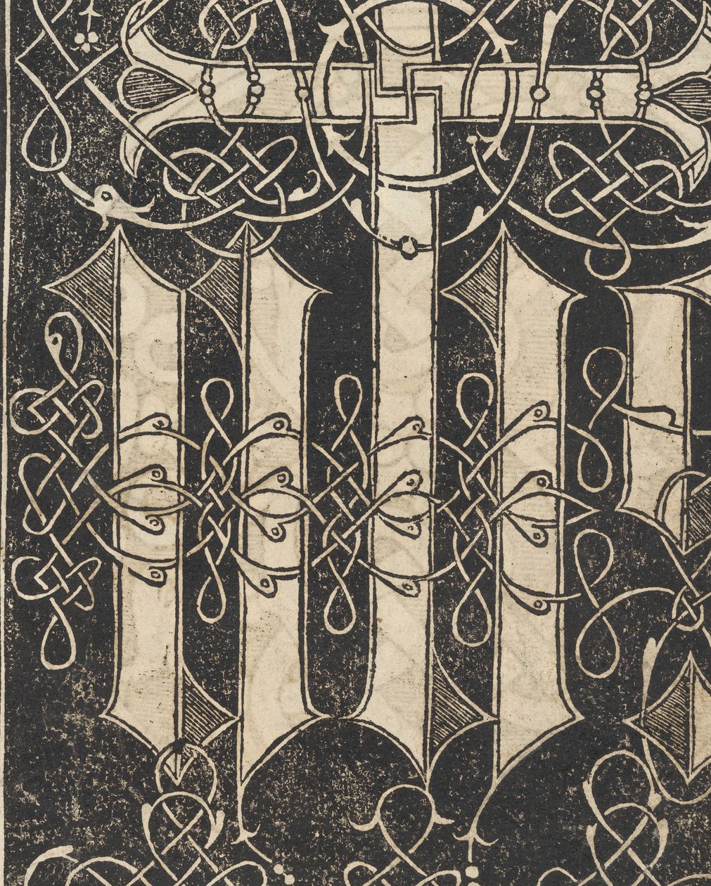 Essempio di recammi, página 17 recto de Giovanni Antonio Tagliente