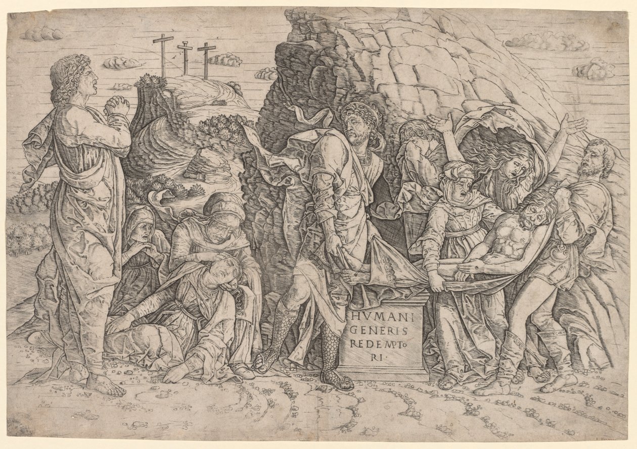Entierro, c. 1509 de Giovanni Antonio da Brescia