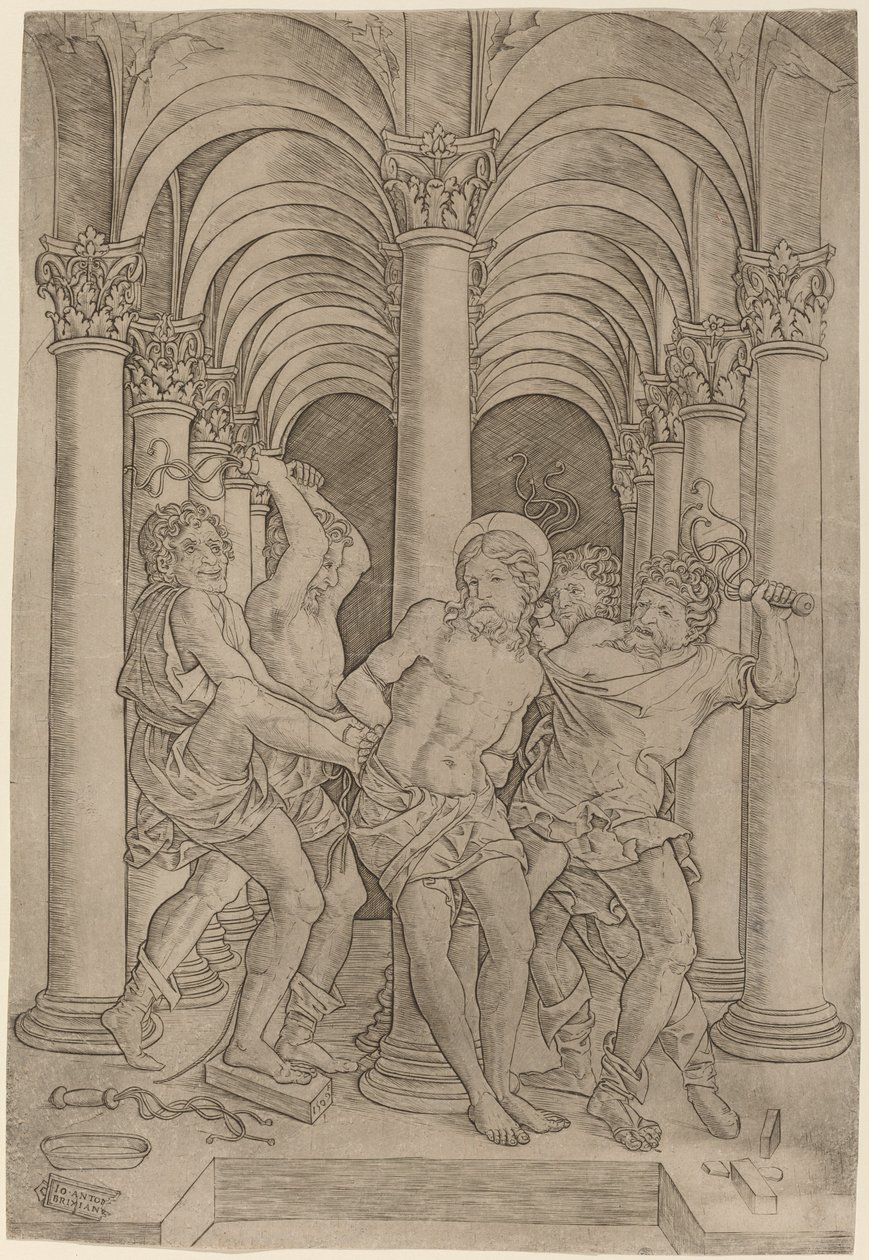 Flagelación de Giovanni Antonio da Brescia